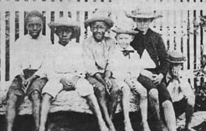 Bond Street buddies, c.1900