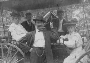 Waterford family in buggy
