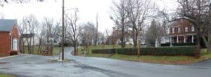 Baptist Church and Mrs. Virtz's house on High Street (c. 2005) in Waterford VA