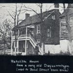 Ratcliffe House on lower Main Street in Waterford VA
