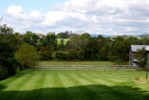 Looking out onto the Phillips Farm in Waterford VA