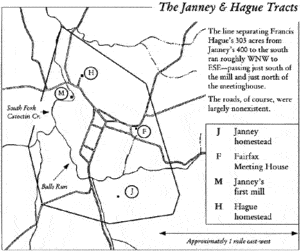 Janney Hague property tracts in Waterford VA