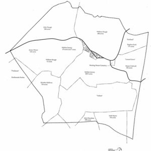 Property boundaries circa 1800