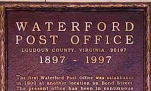 Waterford postmasters