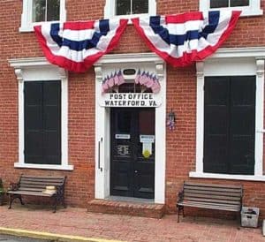 Waterford Virginia Post Office July 4th